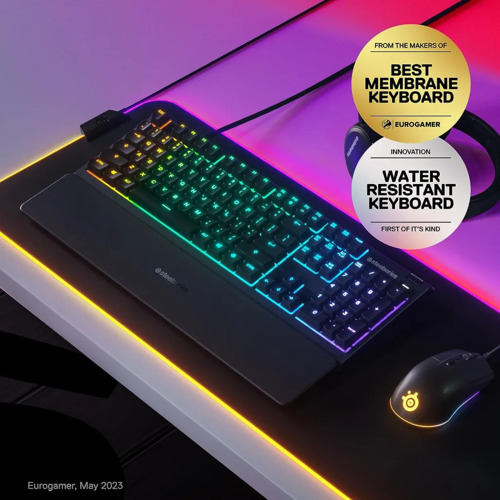 SteelSeries Apex 3 RGB Gaming Keyboard Review